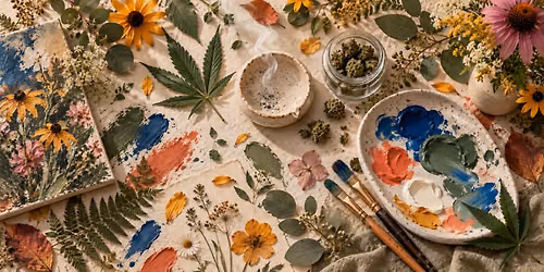 Paint & Puff: Nature's Keepsake