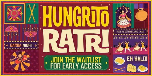 Hungrito Ratri 2026 Ahmedabad | Navratri & Garba at Clarinet Greens