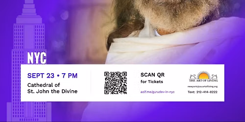 An Evening with Gurudev on: Power, Presence and Peace