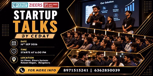 Startup Talks by CEDAT