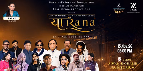 "YAARAANA" MUSHAIRA & KAVI SAMMELAN