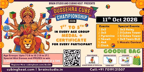 Dussehra Cube Championship 2026