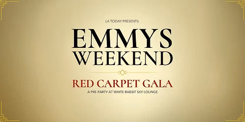 Emmy's Weekend: Red Carpet Gala