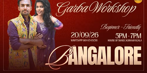Garba Workshop with Jayesh Rathod