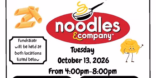 No Cook Night at Noodles & Company Plainfield benefiting Bonnie McBeth Learning Center