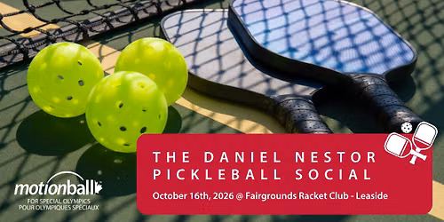 motionball x Daniel Nestor Pickleball Social