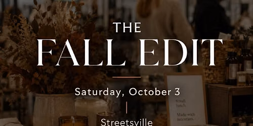 The Fall Edit- Shopping event in Mississuaga