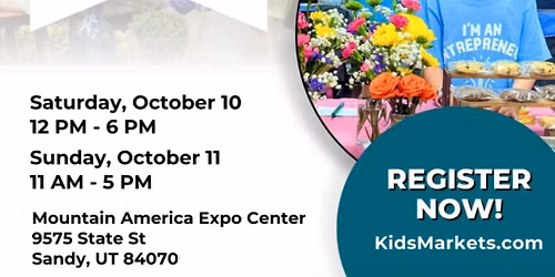 Kids Markets at the Salt Lake Home and Garden Show