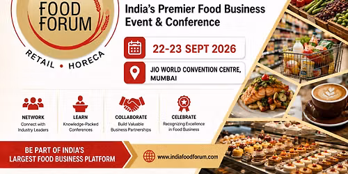 India Food Forum 2026 | Premier Food Business Event & Conference
