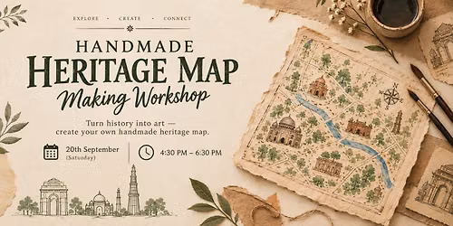 Handmade Heritage Map Making Workshop
