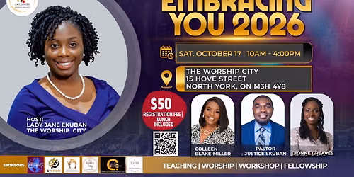 Embracing You Women's Conference 2026 - Get Up! Dominate!