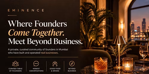Eminence \u2014 Where Founders Come Together