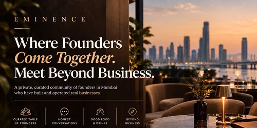 Eminence \u2014 Where Founders Come Together
