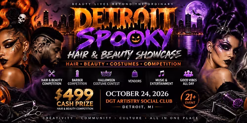 Detroit Spooky Hair & Beauty Showcase