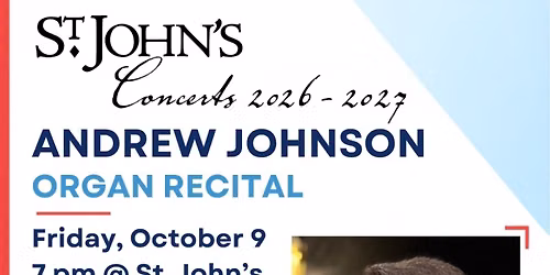 Andrew Johnson Organ Recital