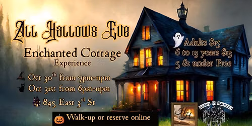 All Hallows Eve Enchanted Cottage Experience