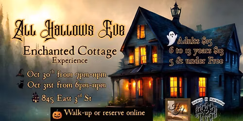 All Hallows Eve Enchanted Cottage Experience