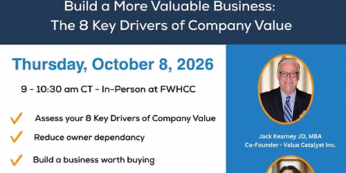 8 Key Drivers: Building a Business Worth Buying