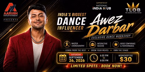 Avez Darbar | Exclusive Dance Workshop