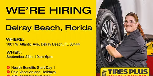 Tires Plus Hiring Event: On-the-Spot Offers!