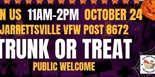 Jarrettsville VFW Post 8672 Trunk or Treat