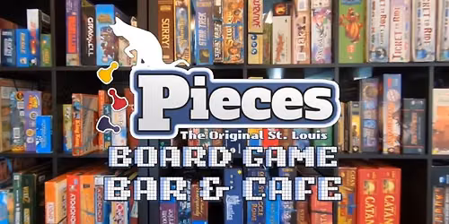 \ud83c\udfb2NTMY: Board Games at Pieces Board Game Bar & Caf\u00e9\ud83c\udccf