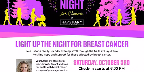 LIGHT UP THE NIGHT FOR BREAST CANCER