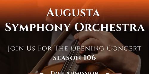 Augusta Symphony Orchestra Opens 106th Season