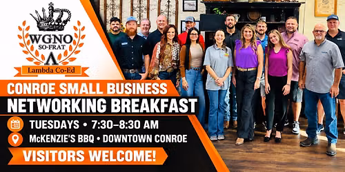Conroe Small Business Networking Breakfast | Grow Your Connections