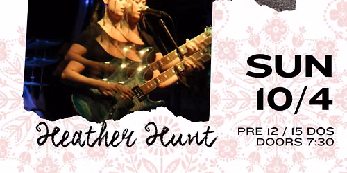 Heather Hunt + Lucas Wolf At The Atrium 