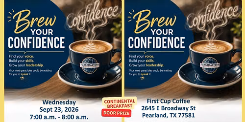 Brew Your Confidence