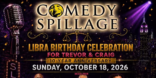 Comedy Spillage Returns to Slate During Its 10 Year Anniversary Celebration on 10\/18