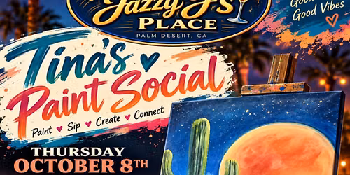 Tina's Paint Social at Jazzy J's Place