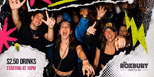 \ud83c\udf89 Weekend vibes are happening at The Roxbury every Friday & Saturday!