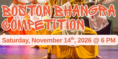 Boston Bhangra Competition 2026