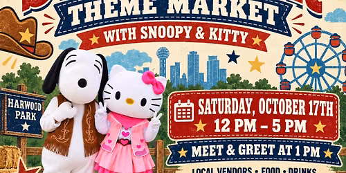 State Fair Theme Market with Snoopy & Kitty