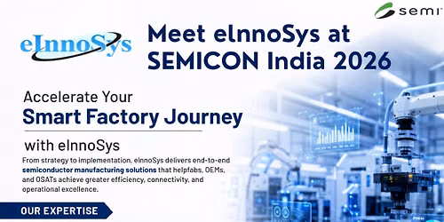 SEMICON India 2026 \u2013 Meet eInnoSys at H1 Booth #1177