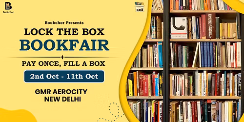LockTheBox Book Fair New Delhi 2026 | Fill A Box With Books