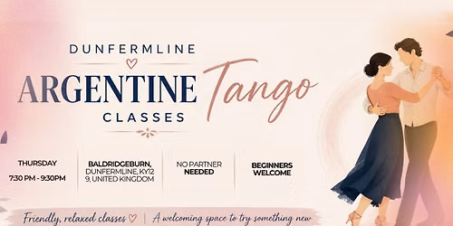 Tango lessons in Dunfermline
