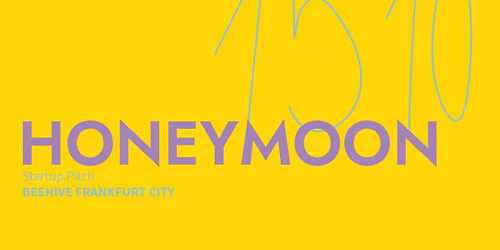 Honeymoon Startup Pitch in Frankfurt