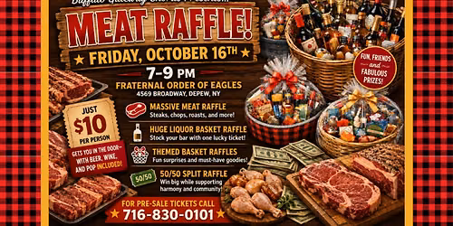 Buffalo Gateway Chorus Meat Raffle