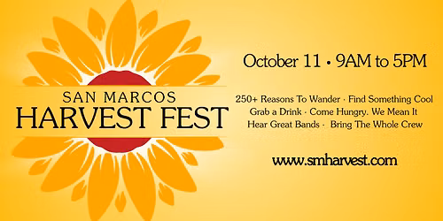 2026 San Marcos Harvest Fest