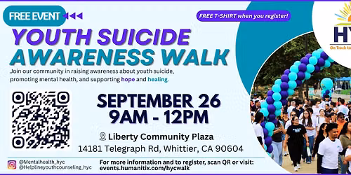 Youth Suicide Awareness Walk