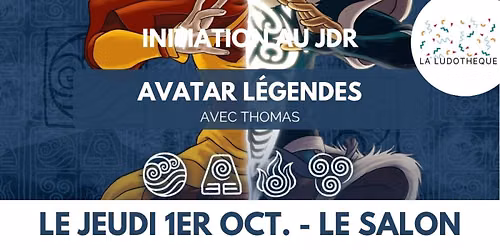 Initiation au Jeu de R\u00f4le - Avatar l\u00e9gendes
