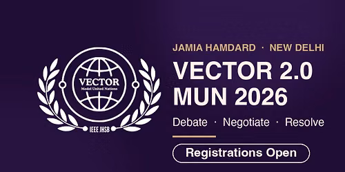 Vector MUN IEEE Jamia Hamdard Student Branch