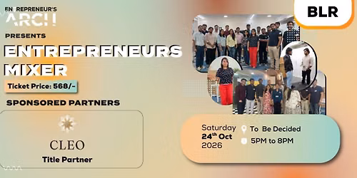 Entrepreneur's Mixer (Bengaluru)