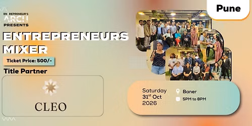 Entrepreneur's Mixer (Pune)