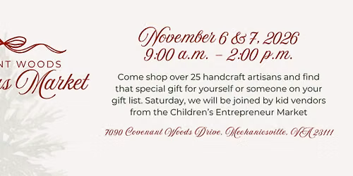 Covenant Woods Christmas Market