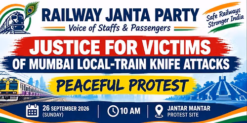 Railway janta party protest @ jantar mantar new delhi 