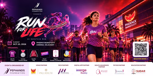 Pephands Run For Life - 6k Breast Cancer Awareness Marathon, October 2026